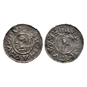 World Coins - Saxony - Luneburg - Bernhard I - AR Denier