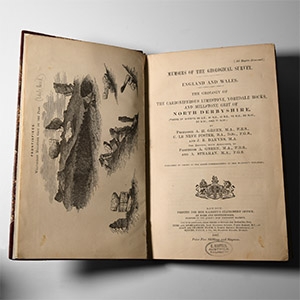 Natural History Books - Green - Memoirs of the Geological Survey