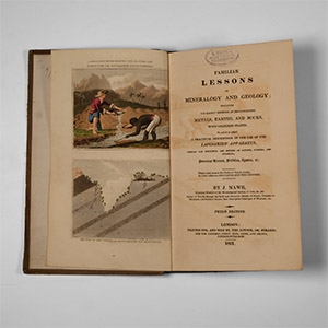Natural History Books - Mawe - Familiar Lessons on Mineralogy and Geology