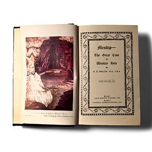 Natural History Books - Balch - Mendip The Great Cave of Wookey Hole