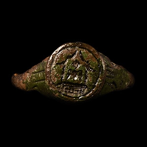 Medieval Ring with Building