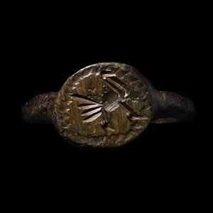Medieval Ring with Bird