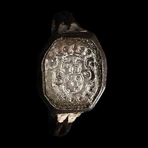 Tudor Period Ring with Armorial Intaglio