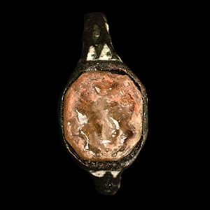 Tudor Period Ring with Armorial Intaglio