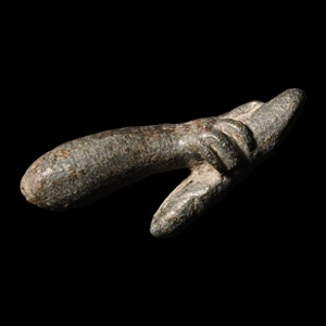 Roman Zeus Statuette Hand Holding Thunderbolt