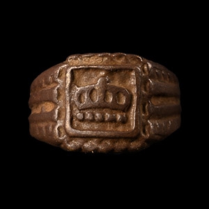 Post Medieval Ring with Crown