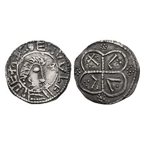 Anglo-Saxon Coins - Coenwulf - East Anglia / Lul - Quatrefoil Penny