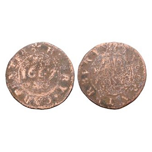 English Tokens - 17th Century - Carpenter / Canterbury - Token Halfpenny