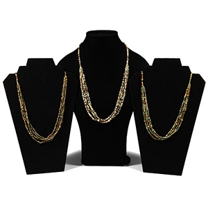 Egyptian Multi-Stranded Mummy Bead Necklace Collection