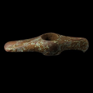 Bronze Age Boat-Shaped Copper Axe Adze