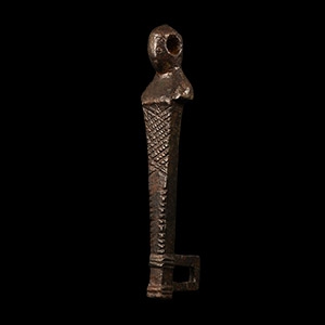 Roman Lock Plate Figure