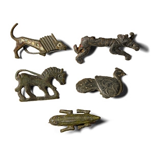 Roman Animal Brooch Collection