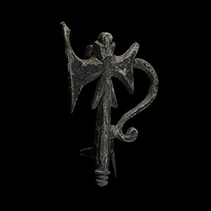 Roman Axe Plate Brooch