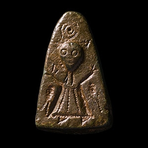 Viking Age Patrix Die with Figure