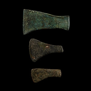 Iron Age Celtic Axe Pendant Group