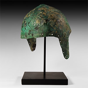 Levantine Helmet with Opposing Ibexes