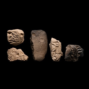 Western Asiatic Cuneiform Tablet Fragment Group