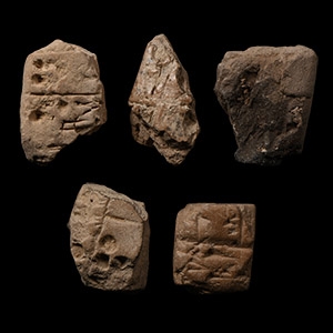 Cuneiform Tablet Fragment Group