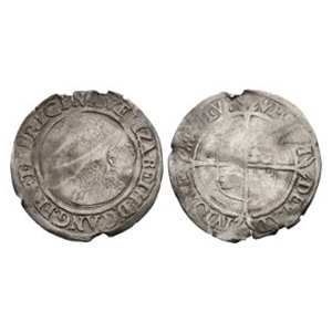 English Tudor Coins - Elizabeth I - AR Sixpence