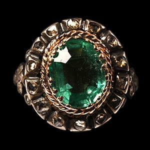 Georgian Gold Poison Ring