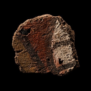 Egyptian Palace of Amenophis III Painted Wall Plaster