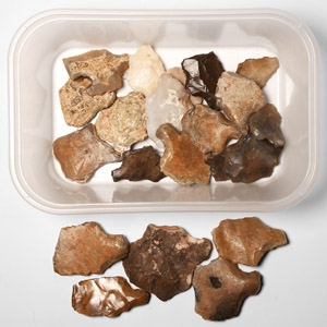 Stone Age Aterian Tanged Arrowheads