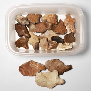 Stone Age Aterian Tanged Arrowheads