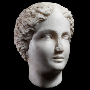 Marble Head of a Young Woman