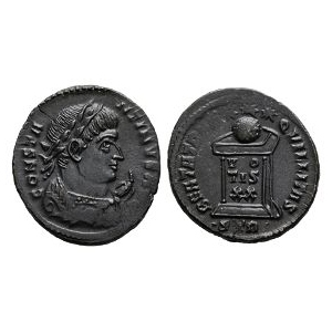Ancient Roman Imperial Coins - Constantine I (the Great) - Altar Bronze
