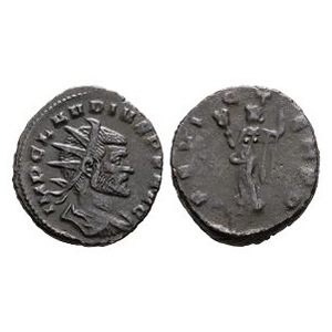 Ancient Roman Imperial Coins - Claudius II Gothicus - Felicitas AE Antoninianus