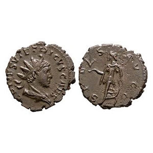 Ancient Roman Imperial Coins - Tetricus II - Spes AE Antoninianus