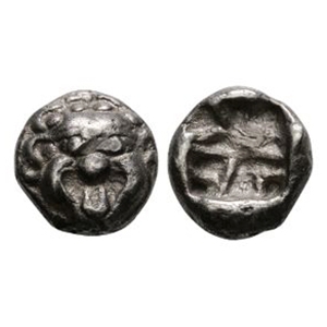 Ancient Greek Coins - Mysia - Parion - Gorgoneion AR Hemidrachm