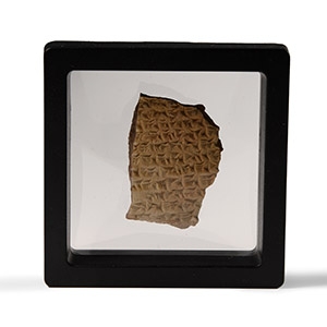 Cuneiform Tablet Fragment of a Divinatory Treaty Predicting the Peril of the Enemy Army