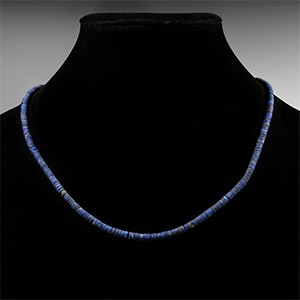 Bactrian Style Lapis Lazuli Bead Necklace