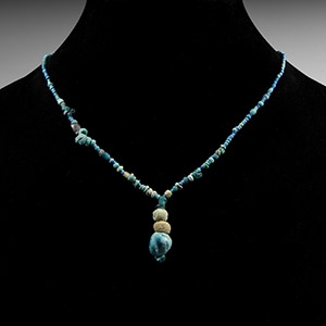 Achaemenid Faience and Other Bead Necklace