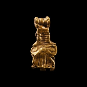 Viking Age Gold Repoussé Pendant
