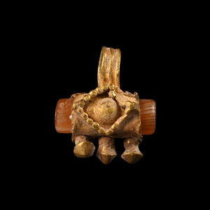 Western Asiatic Gold Pendant