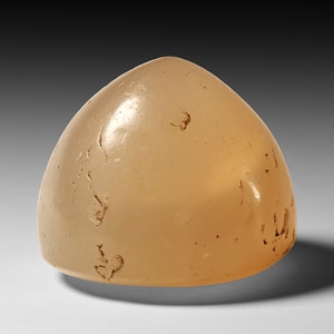 Large Western Asiatic Chalcedony Gaming Piece