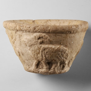 Sumerian Cup with Animal Frieze