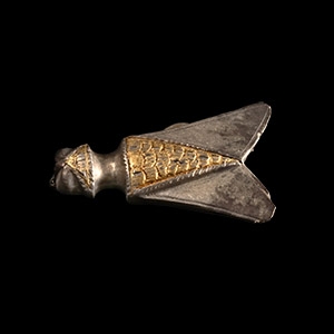 Roman Silver-Gilt Cicada Brooch