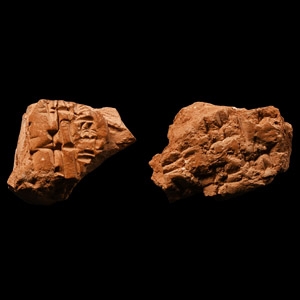 Ur III Cuneiform Tablet Fragment Group Including an Expense for a Sacrifice