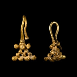 Bactrian Gold Earrings