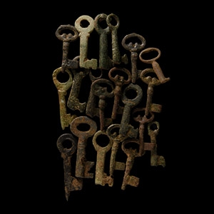 Medieval Casket Key Group