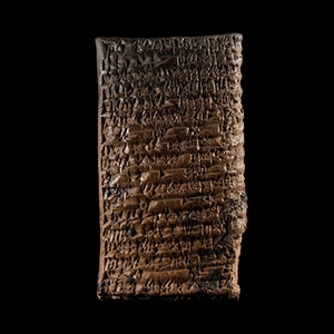 Old Babylonian Cuneiform Letter from King Illuni to Inzuršakšu King of Niqqum About Being Attacked by the Elamites
