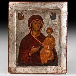 Russian Icon of the Hodegetria of Constantinople