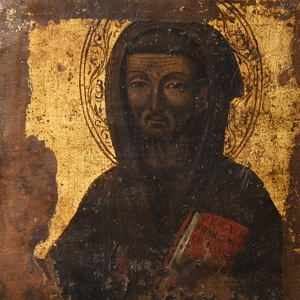 Cretan Icon of Saint Francis of Assisi
