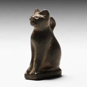 Egyptian Seated Cat Amulet