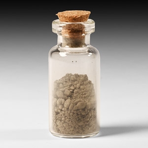 Natural History - NWA 13306 Moon Dust in Glass Vial