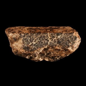 Natural History - Nantan Meteorite with Polished Section