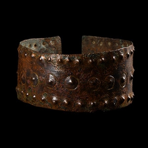 Viking Age Embossed Repoussé Bracelet